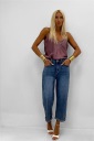 jeans elasticizzato mom fit